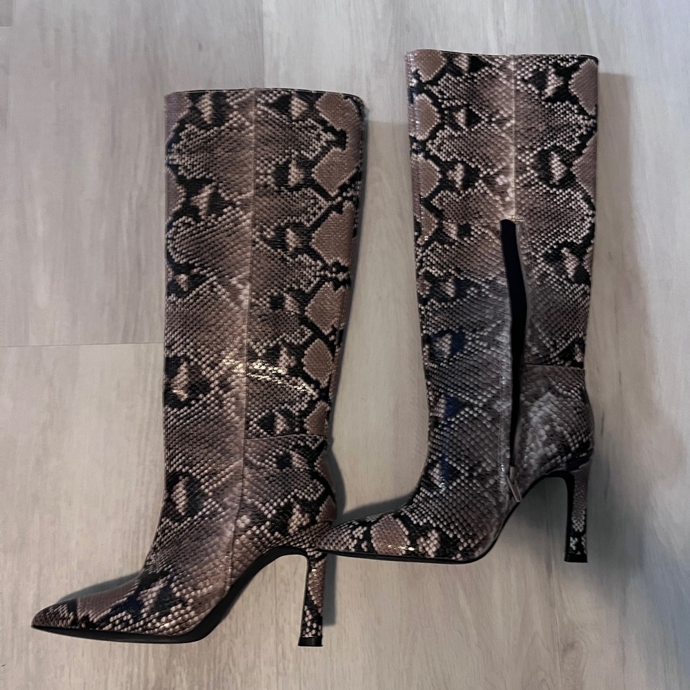 Primark snakeskin boots